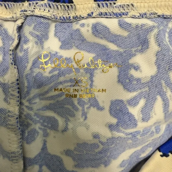 Lilly Pulitzer Grenada Knit Pant XS Deeper Coconut Ride With Me - Picture 2 of 8